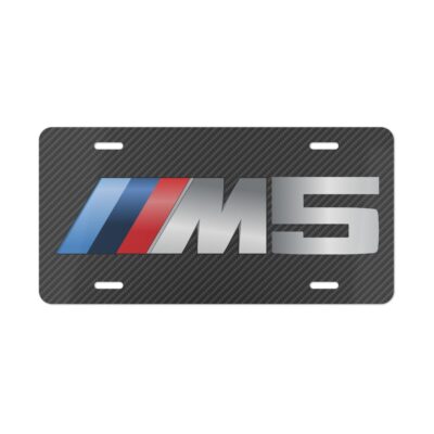 BMW M5 Carbon Fiber License Plate