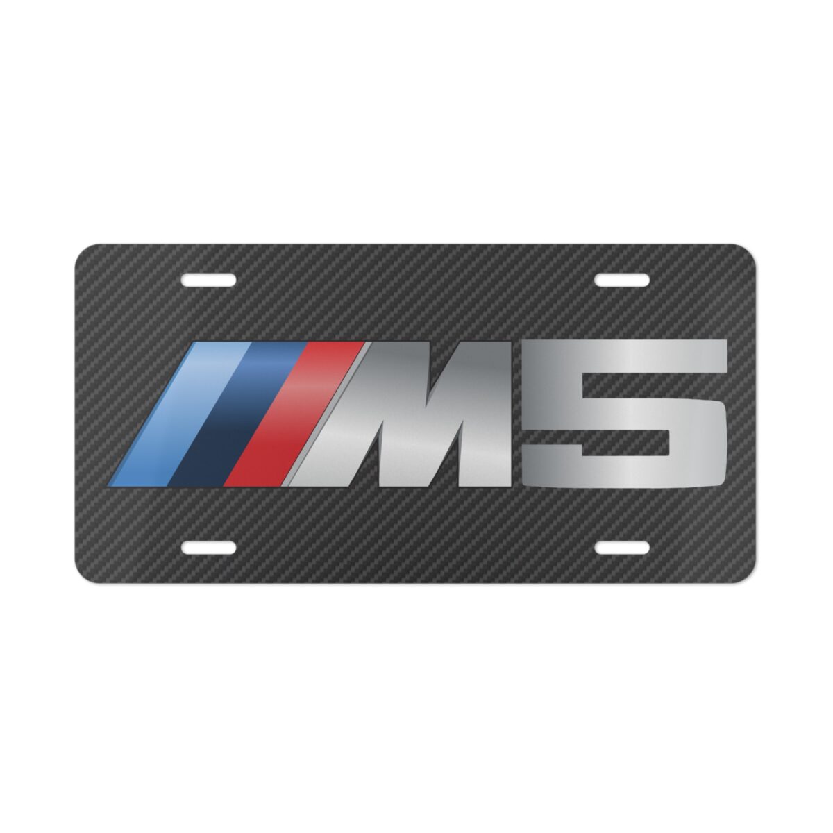 BMW M5 Carbon Fiber License Plate
