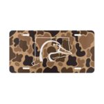 Connecticut Ducks Unlimited Camo License Plate