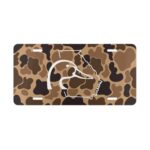 Georgia Ducks Unlimited Camo License Plate