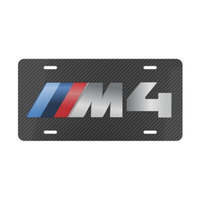 BMW M4 Carbon Fiber License Plate