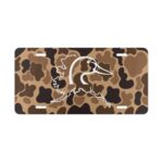 Alaska Ducks Unlimited Camo License Plate