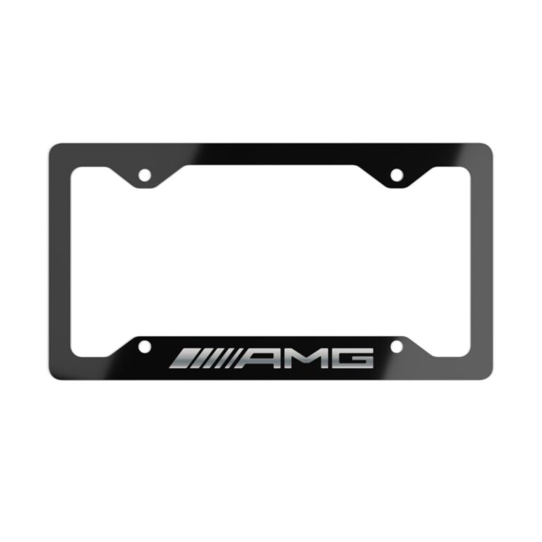 Mercedes Benz AMG Metal License Plate Frame