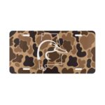 Alabama Ducks Unlimited Camo License Plate