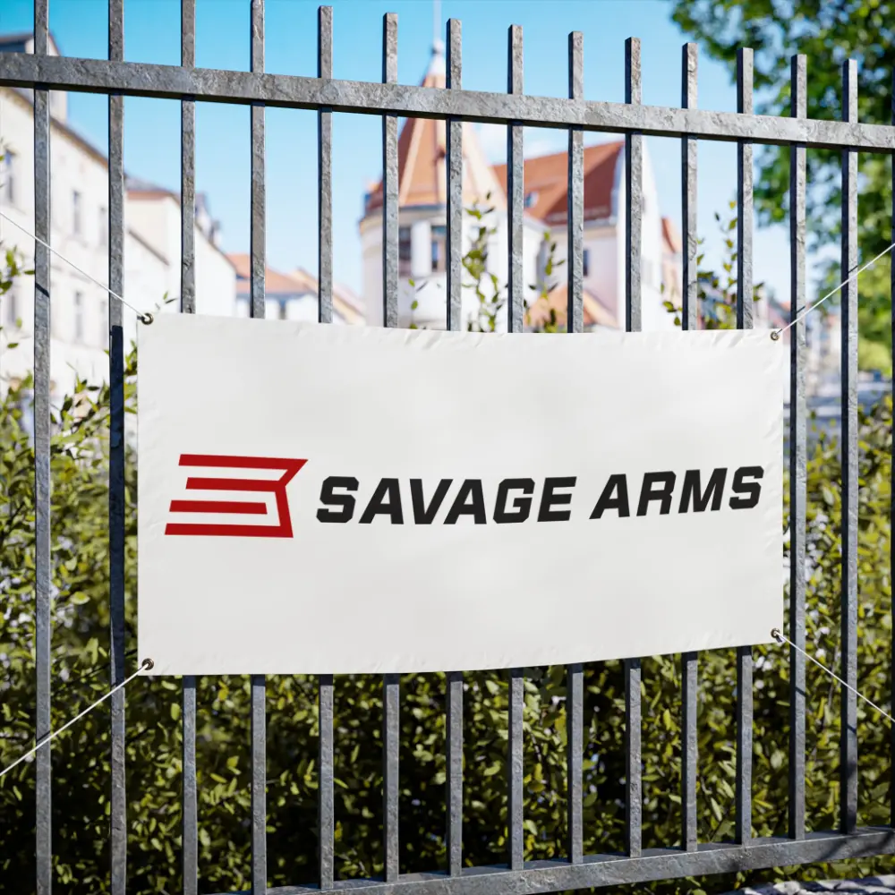 Savage Arms Garage Banner