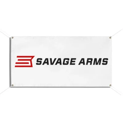 Savage Arms Garage Banner