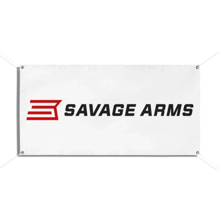 Savage Arms Garage Banner