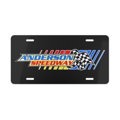 Anderson Speedway License Plate