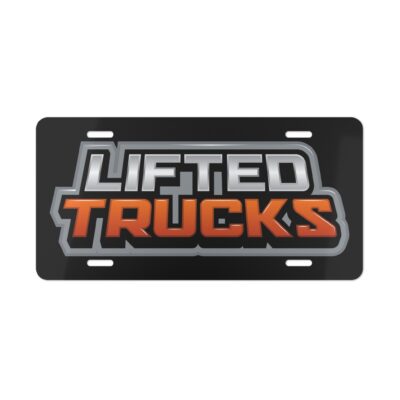 Lifted Trucks License Plate