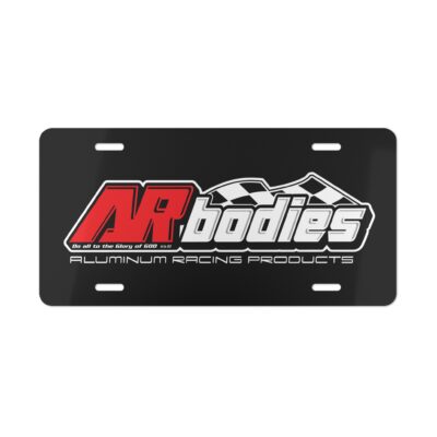 AR Bodies License Plate