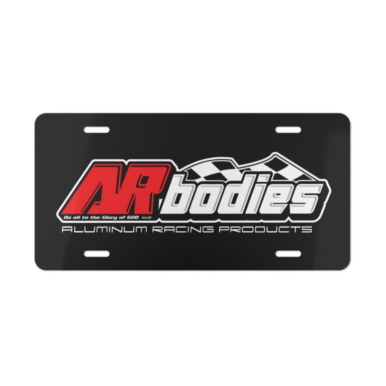 AR Bodies License Plate