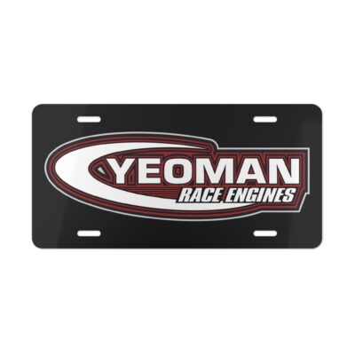Yeoman Race Engines License Plate