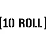 10 Roll Street Racing Decal