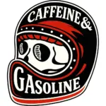 Caffeine & Gasoline Decal
