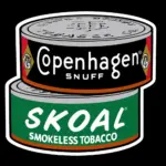 Vintage Copenhagen & Skoal Decal