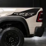 RAM TRX Factory Style Bedside Decals