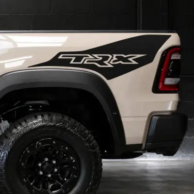 RAM TRX Factory Style Bedside Decals