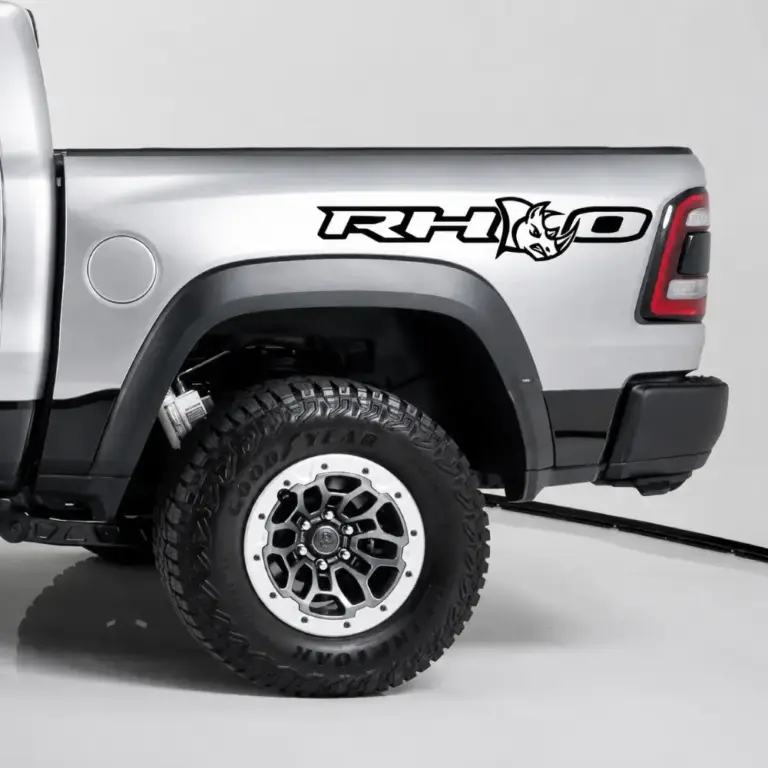 Ram RHO Rhino Bedside Decals