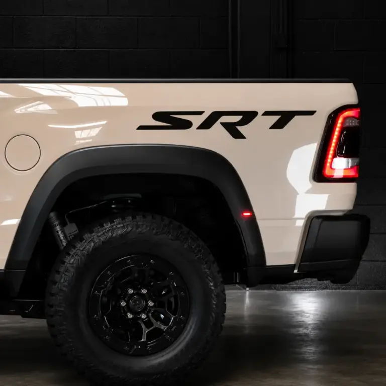 RAM SRT Bedside Decals