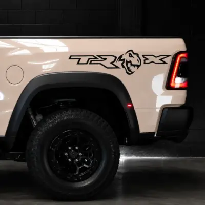 RAM TRX Head Bedside Decals