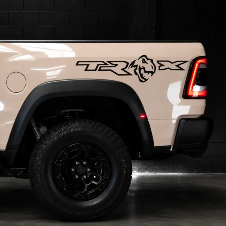 RAM TRX Head Bedside Decals