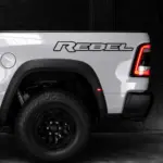 RAM Rebel Outline Bedside Decals
