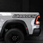 RAM Warlock Bedside Decals