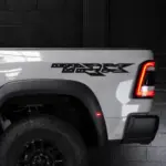RAM TRX American Flag Bedside Decals