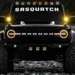 Ford Bronco Sasquatch Windshield Banner