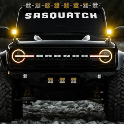 Ford Bronco Sasquatch Windshield Banner