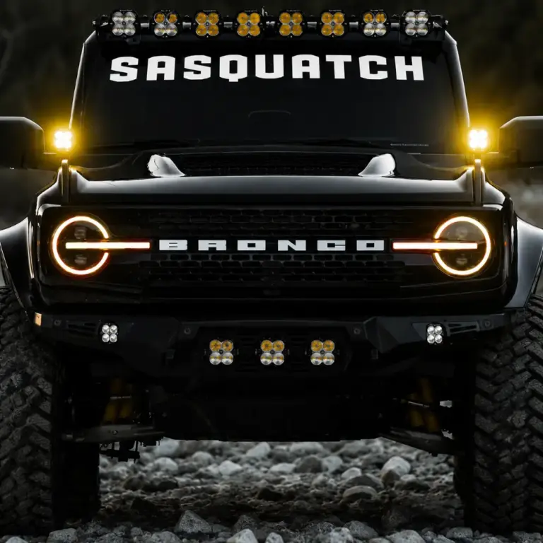 Ford Bronco Sasquatch Windshield Banner