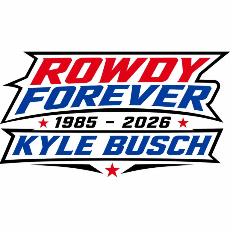 Kyle Busch Rowdy Forever Tribute Decal