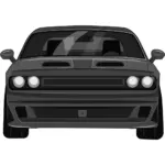 Dodge Challenger SRT 2022 Front Car Toon Decal