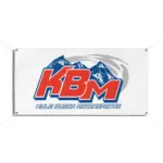 Kyle Busch Motorsports KBM Garage Banner