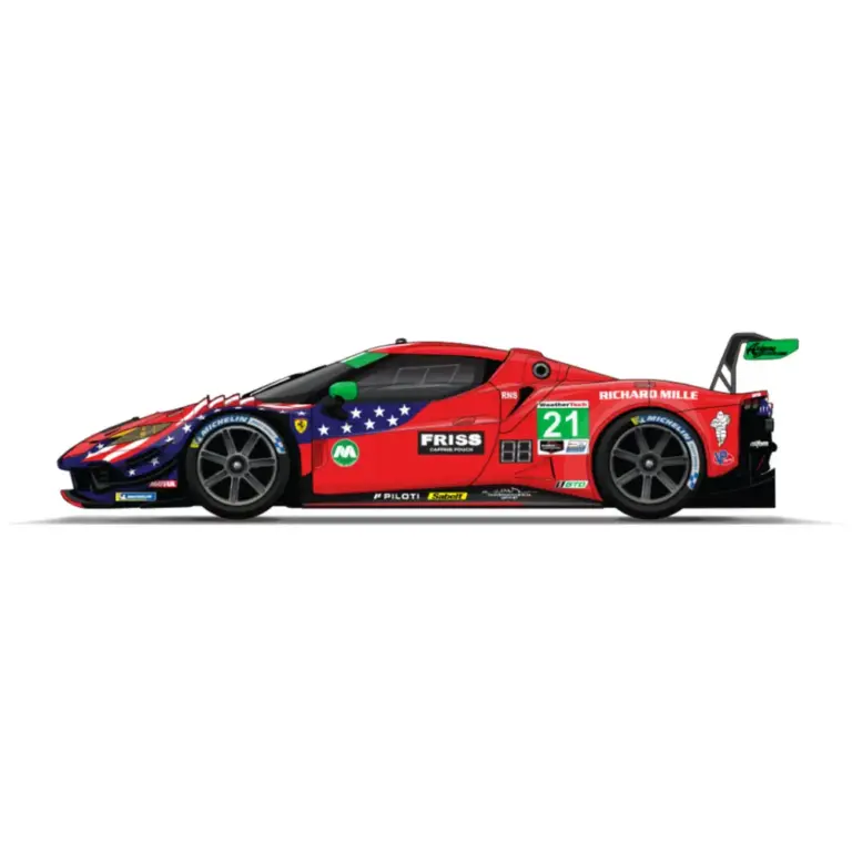 AF Corse USA No. 21 Ferrari 296 GT3 EVO Decal