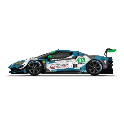 Conquest Racing No. 34 Ferrari 296 GT3 EVO Decal