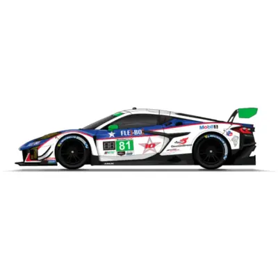 DragonSpeed No. 81 Chevrolet Corvette Z06 GT3.R Decal