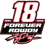 Kyle Busch 1985-2026 Forever Rowdy Memorial Decal