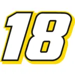 Kyle Busch Number 18 Decal