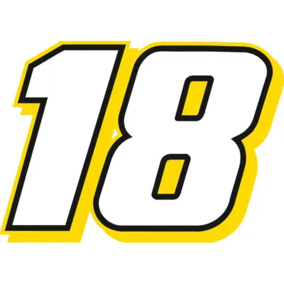 Kyle Busch Number 18 Decal