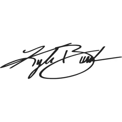 Kyle Busch Signature Decal