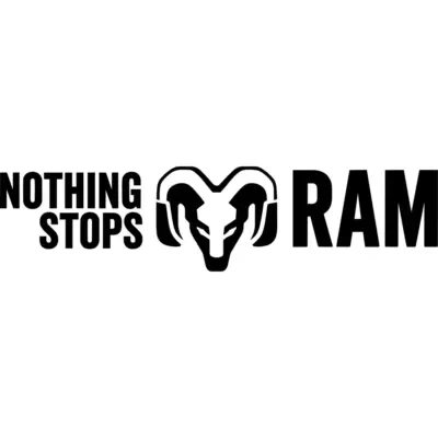 Nothing Stops RAM Decal