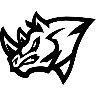 RAM RHO Rhino Logo Decal