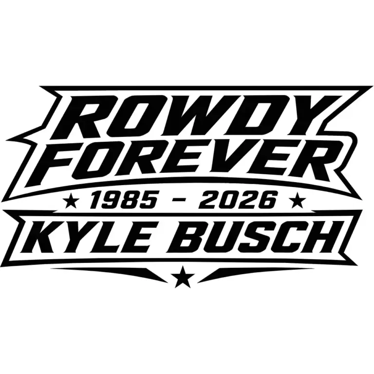 Rowdy Forever Kyle Busch Decal