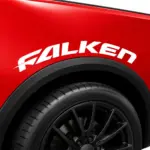 Falken Tires Curved Fender Decal