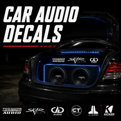 Car Audio Decals