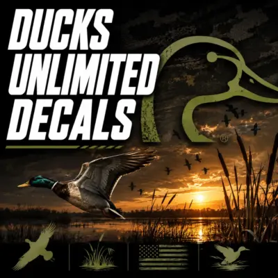 Ducks Unlimited Decals