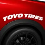 Toyo Tires Curved Fender Decal