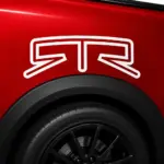 RTR Curved Fender Decal
