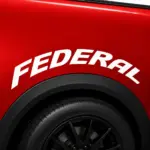 Federal Tires Curved Fender Decal